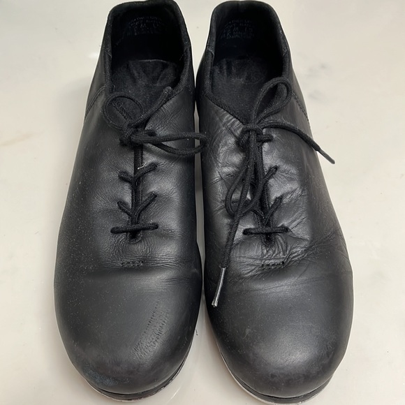 Custom blinged heel Capezio tap shoes 7.5 - Picture 3 of 4